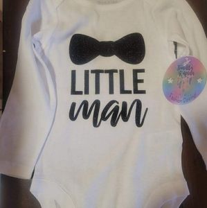 Baby Onesie Little Man